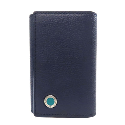 BVLGARI ブルガリ ロゴ キーケース レザー レディース 中古