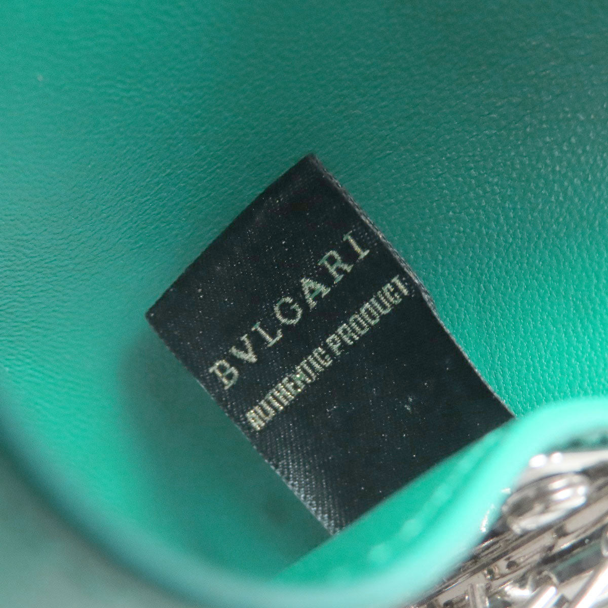 BVLGARI ブルガリ ロゴ キーケース レザー レディース 中古
