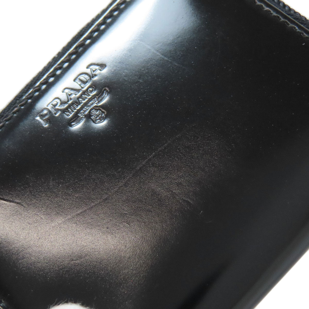 PRADA プラダ M268 ロゴ コインケース レザー レディース 中古