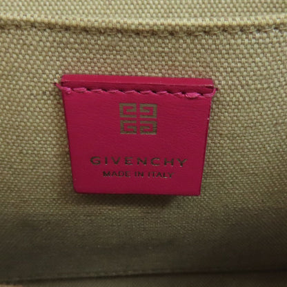 GIVENCHY ジバンシー 2WAY ハンドバッグ キャンバス レディース 中古