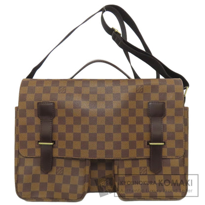 LOUIS VUITTON ルイヴィトン N42270 ブロードウェイ トートバッグ ダミエキャンバス レディース 中古