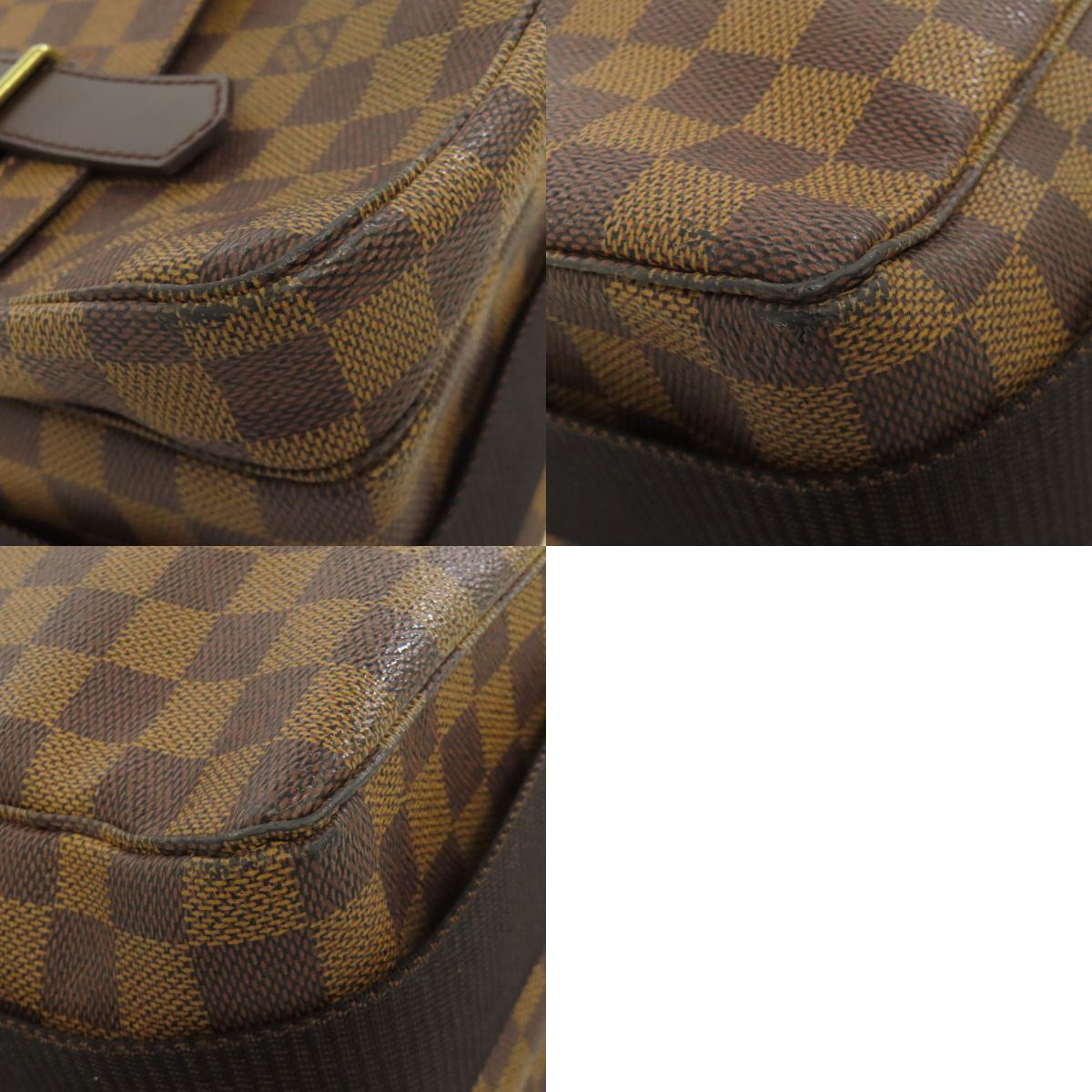 LOUIS VUITTON ルイヴィトン N42270 ブロードウェイ トートバッグ ダミエキャンバス レディース 中古