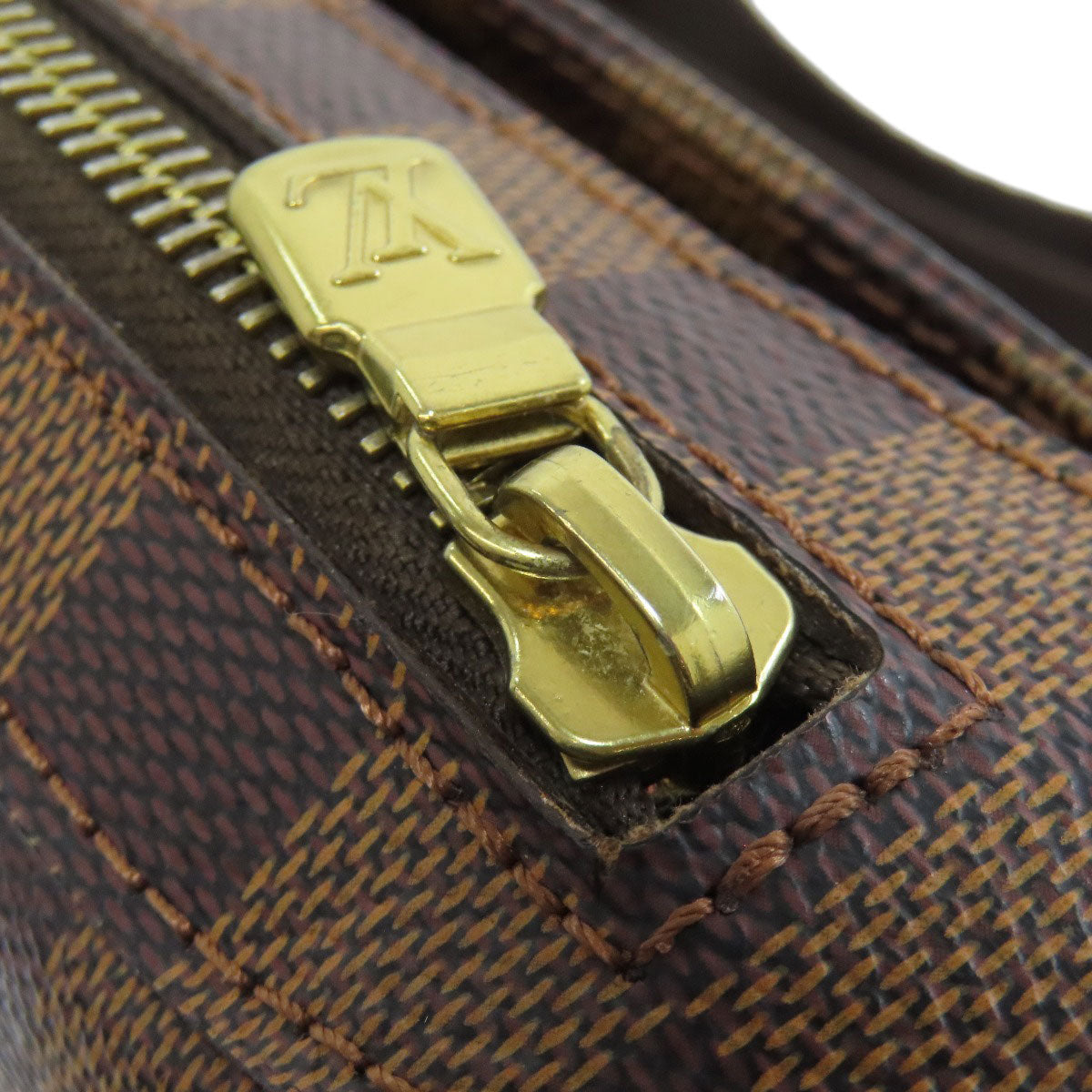 LOUIS VUITTON ルイヴィトン N51994 ジェロニモス ボディバッグ ダミエキャンバス レディース 中古