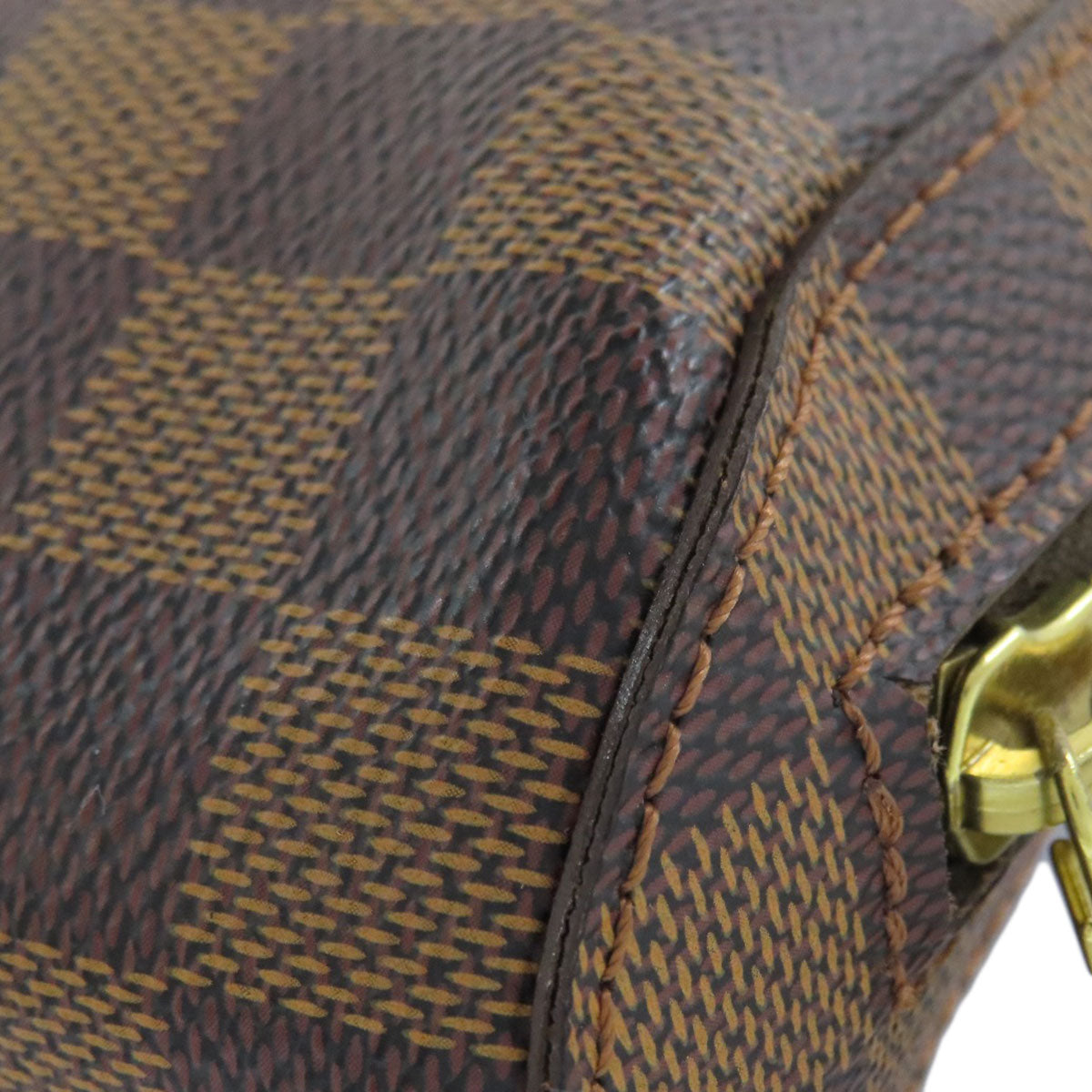 LOUIS VUITTON ルイヴィトン N51994 ジェロニモス ボディバッグ ダミエキャンバス レディース 中古