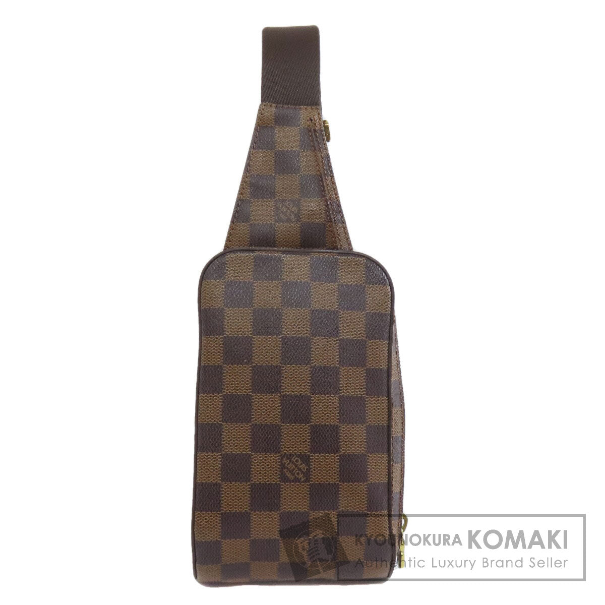 LOUIS VUITTON ルイヴィトン N51994 ジェロニモス ボディバッグ ダミエキャンバス レディース 中古