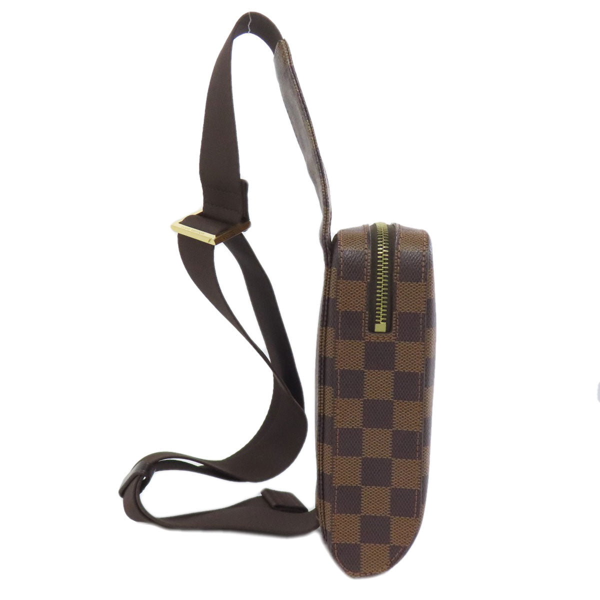 LOUIS VUITTON ルイヴィトン N51994 ジェロニモス ボディバッグ ダミエキャンバス レディース 中古