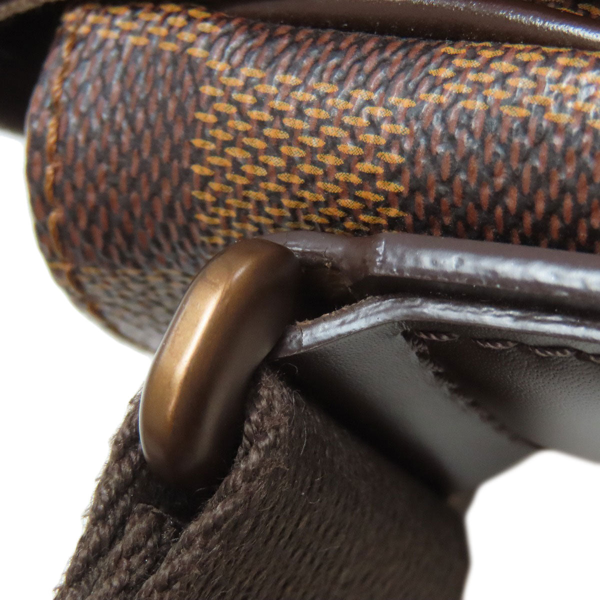 LOUIS VUITTON ルイヴィトン N41212 ディストリクトMM ショルダーバッグ ダミエキャンバス レディース 中古