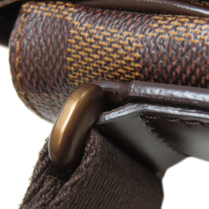 LOUIS VUITTON ルイヴィトン N41212 ディストリクトMM ショルダーバッグ ダミエキャンバス レディース 中古