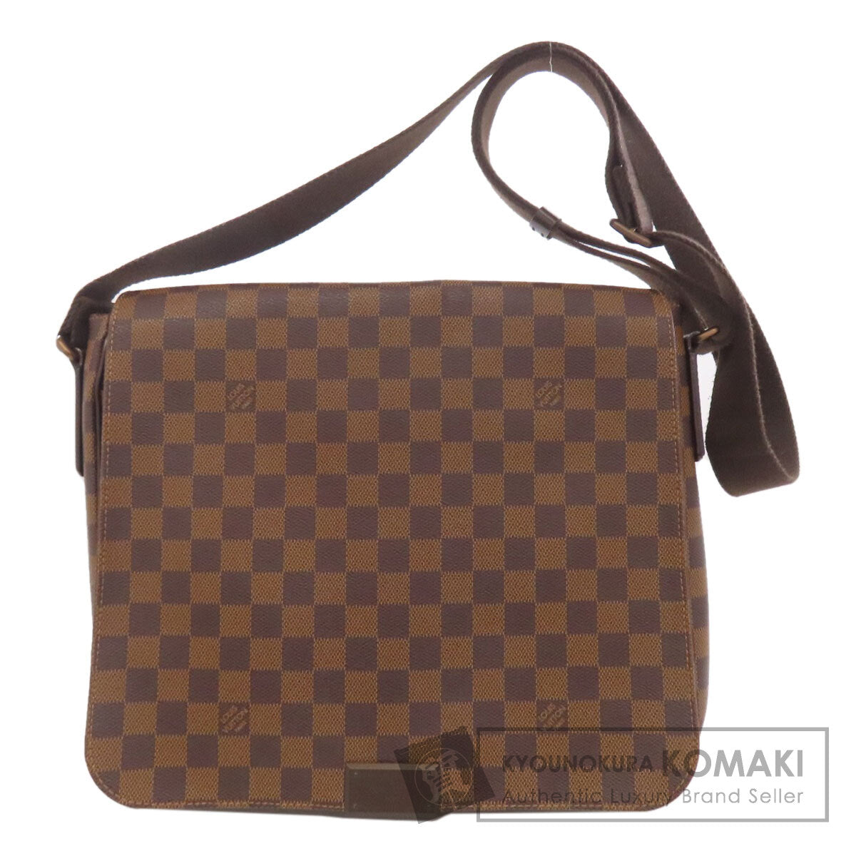 LOUIS VUITTON ルイヴィトン N41212 ディストリクトMM ショルダーバッグ ダミエキャンバス レディース 中古