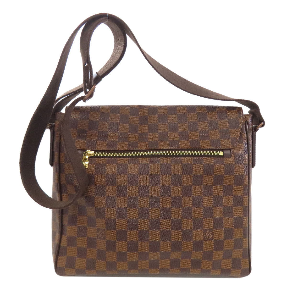 LOUIS VUITTON ルイヴィトン N41212 ディストリクトMM ショルダーバッグ ダミエキャンバス レディース 中古