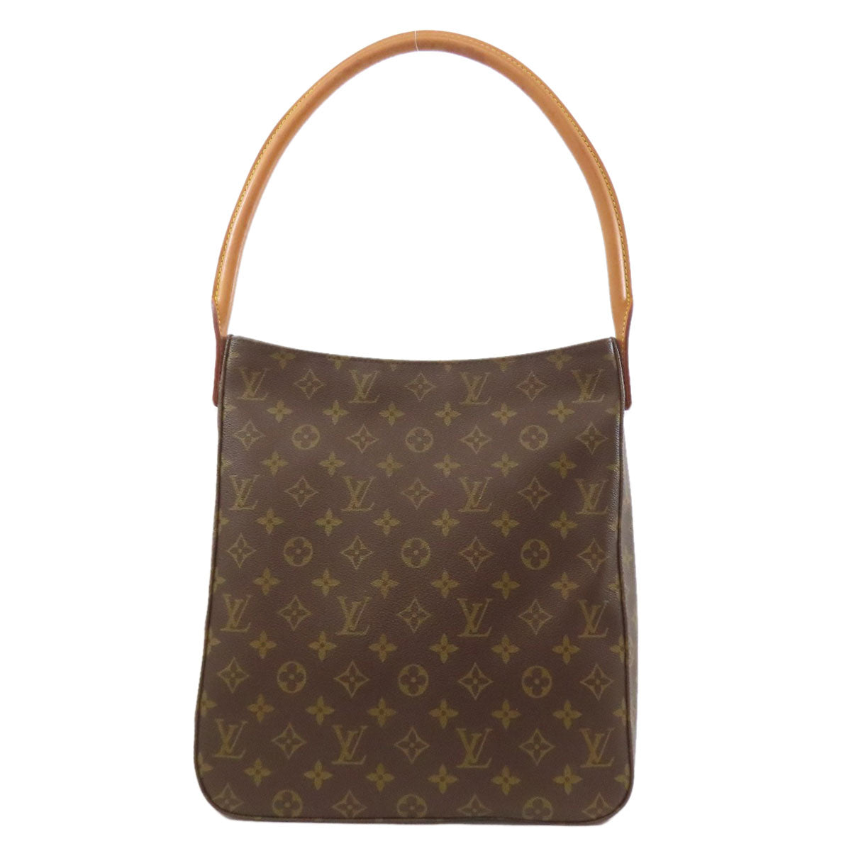 LOUIS VUITTON ルイヴィトン M51145 ルーピングGM ショルダーバッグ モノグラムキャンバス レディース 中古