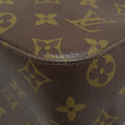 LOUIS VUITTON ルイヴィトン M51145 ルーピングGM ショルダーバッグ モノグラムキャンバス レディース 中古