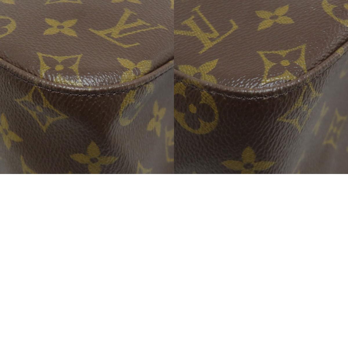 LOUIS VUITTON ルイヴィトン M51145 ルーピングGM ショルダーバッグ モノグラムキャンバス レディース 中古