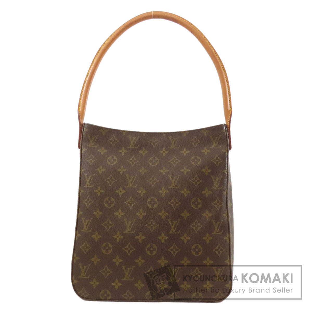 LOUIS VUITTON ルイヴィトン M51145 ルーピングGM ショルダーバッグ モノグラムキャンバス レディース 中古