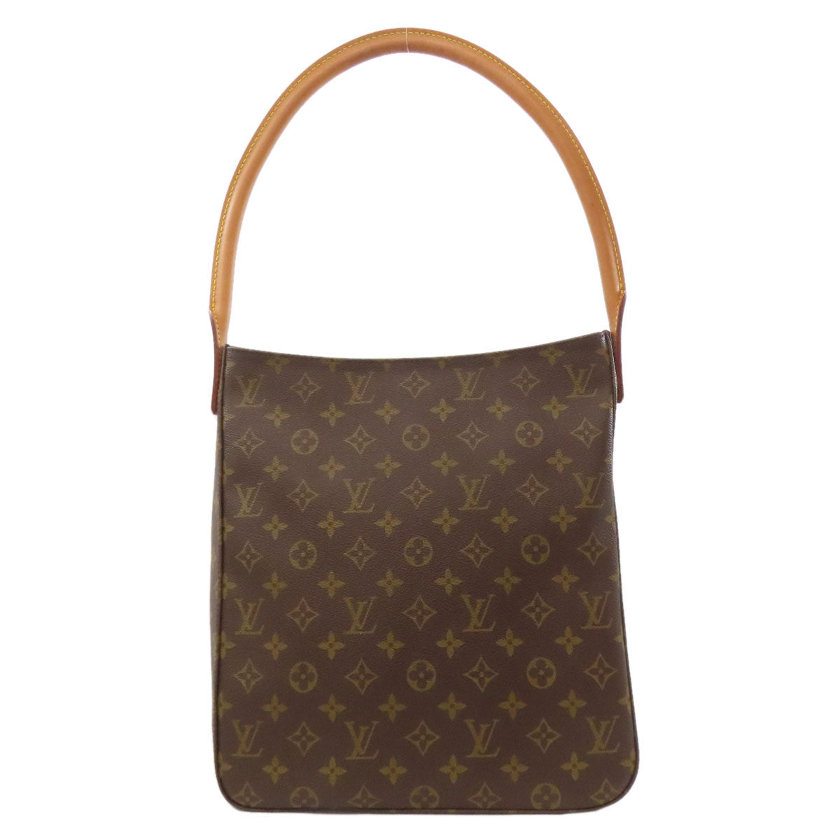 LOUIS VUITTON ルイヴィトン M51145 ルーピングGM ショルダーバッグ モノグラムキャンバス レディース 中古