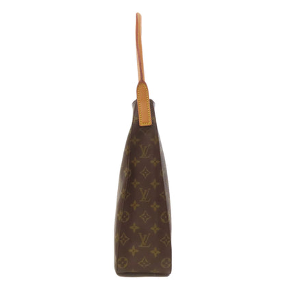 LOUIS VUITTON ルイヴィトン M51145 ルーピングGM ショルダーバッグ モノグラムキャンバス レディース 中古