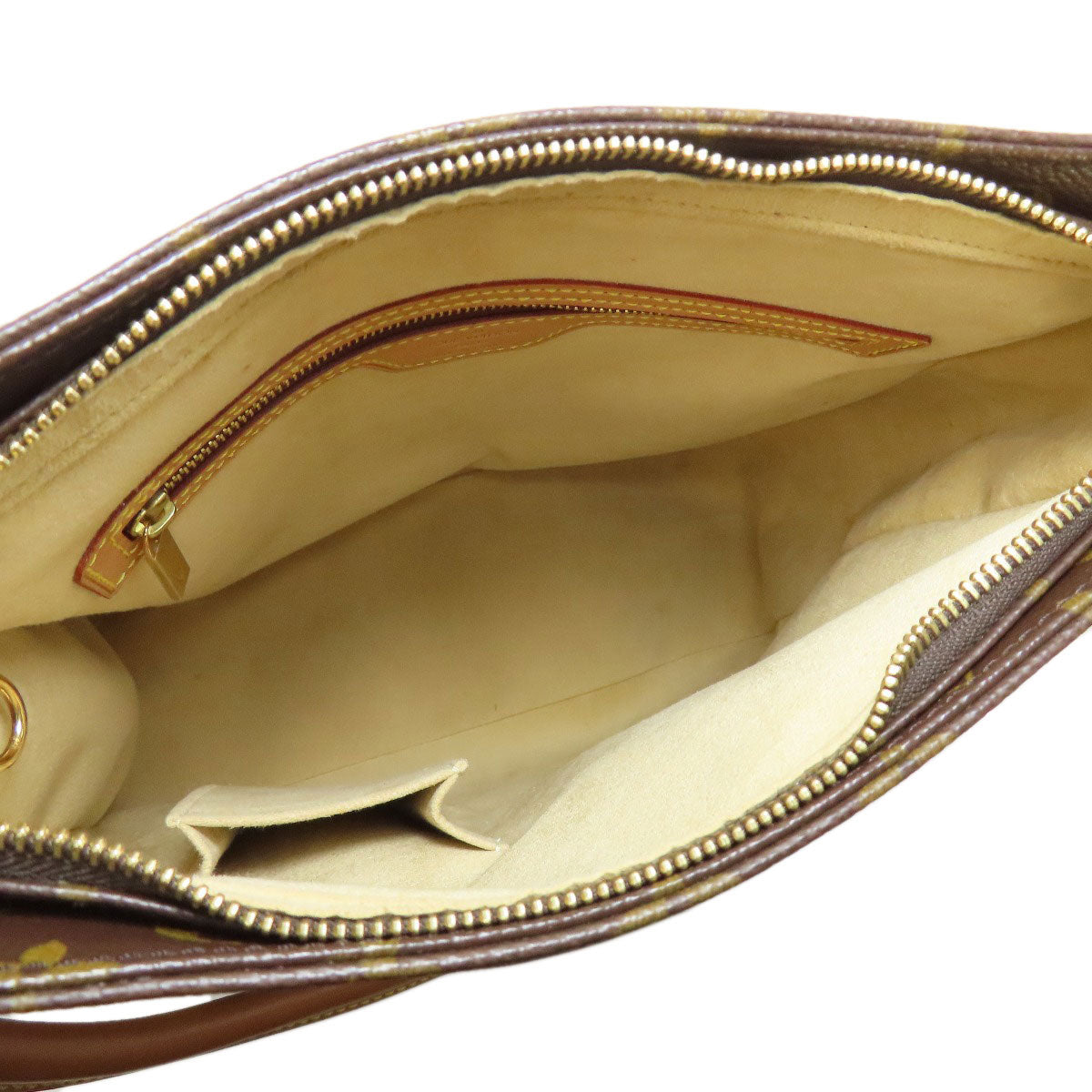 LOUIS VUITTON ルイヴィトン M51145 ルーピングGM ショルダーバッグ モノグラムキャンバス レディース 中古