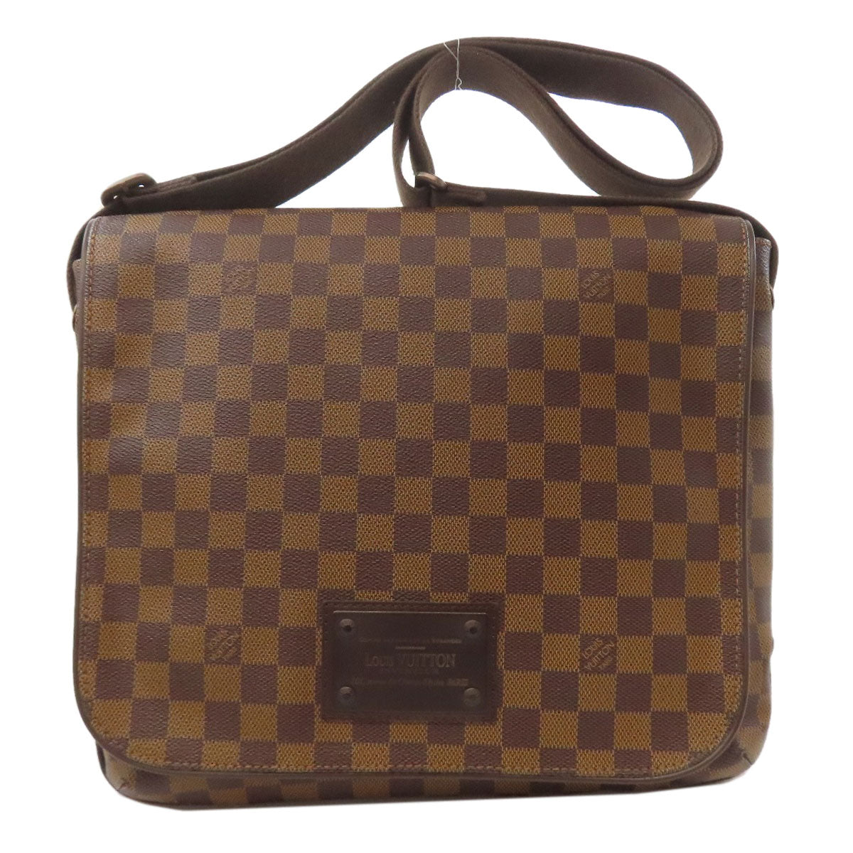 LOUIS VUITTON ルイヴィトン N51211 ブルックリンMM ショルダーバッグ ダミエキャンバス レディース 中古