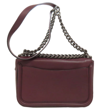 COACH コーチ 54640 ロゴ ショルダーバッグ レザー レディース 中古