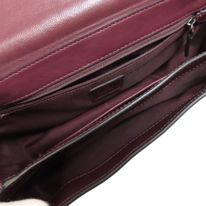COACH コーチ 54640 ロゴ ショルダーバッグ レザー レディース 中古