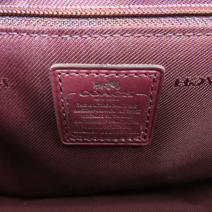 COACH コーチ 54640 ロゴ ショルダーバッグ レザー レディース 中古