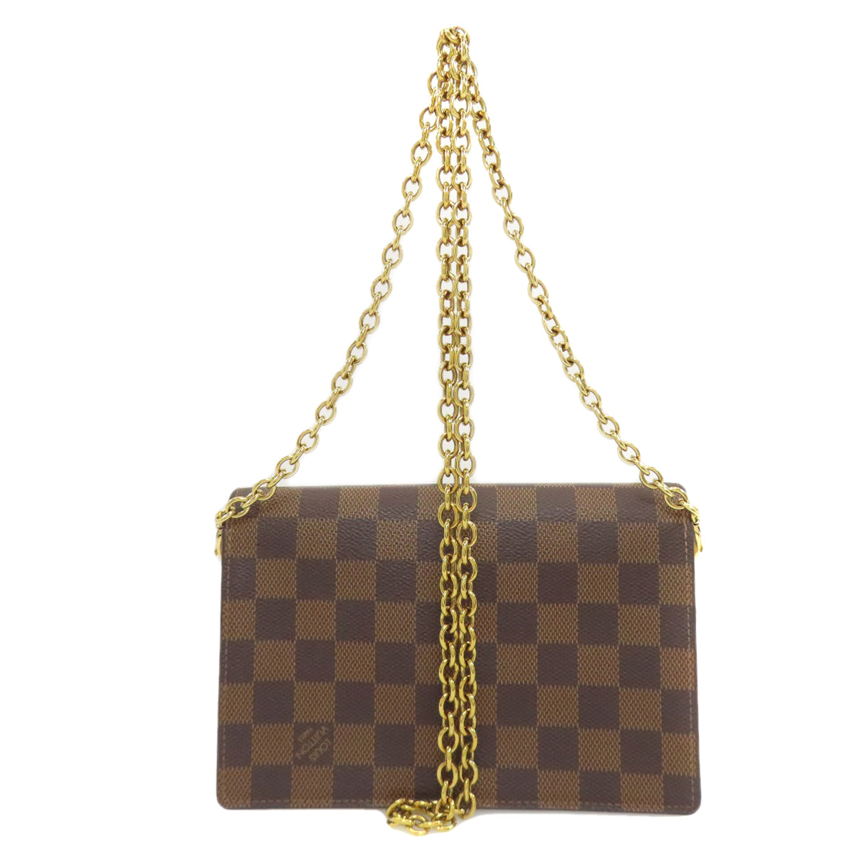 LOUIS VUITTON ルイヴィトン N60237 ポルトフォイユ ヴァヴァンチェーン ショルダーバッグ ダミエキャンバス レディース 中古