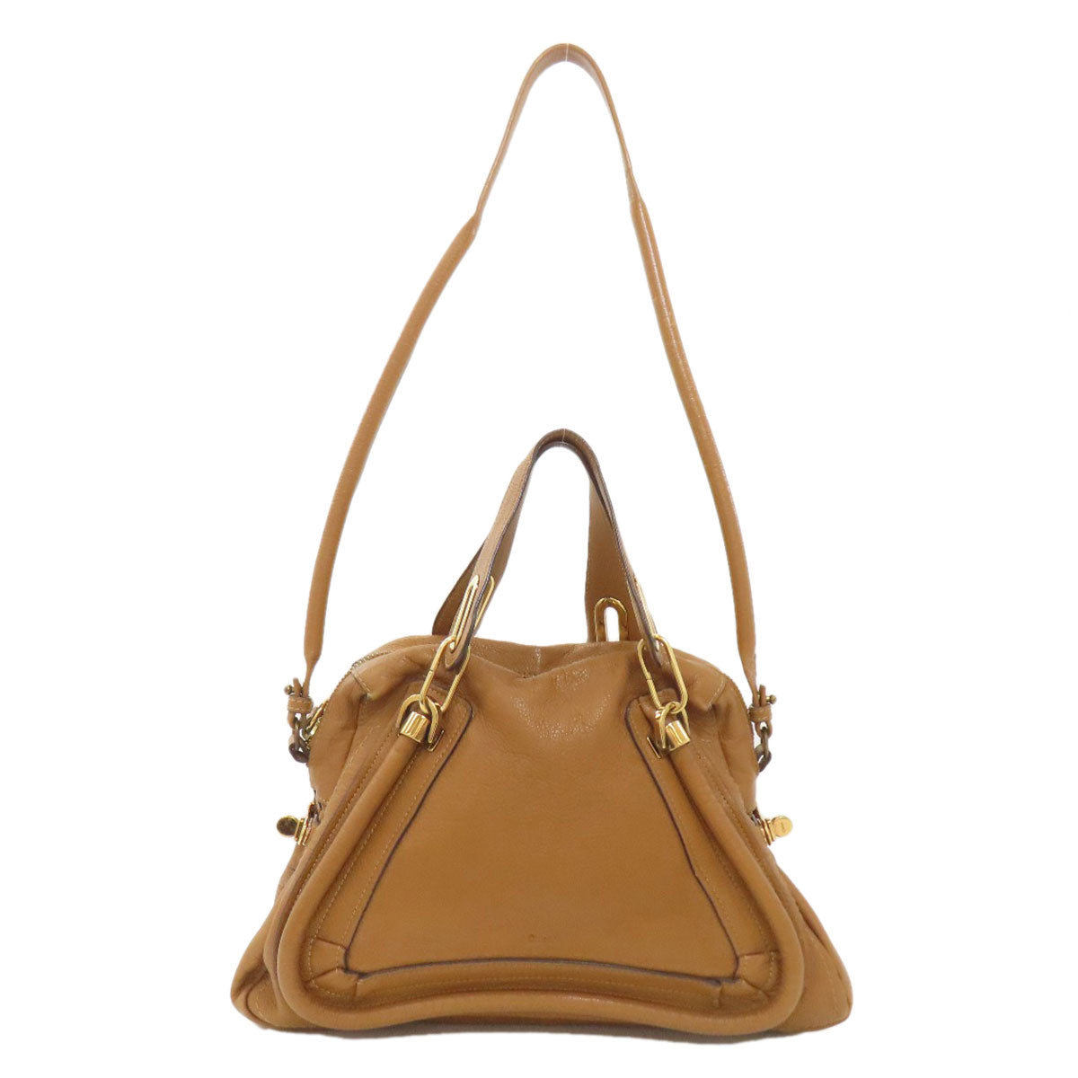 CHLOE クロエ パラティ 2WAY ハンドバッグ レザー レディース 中古