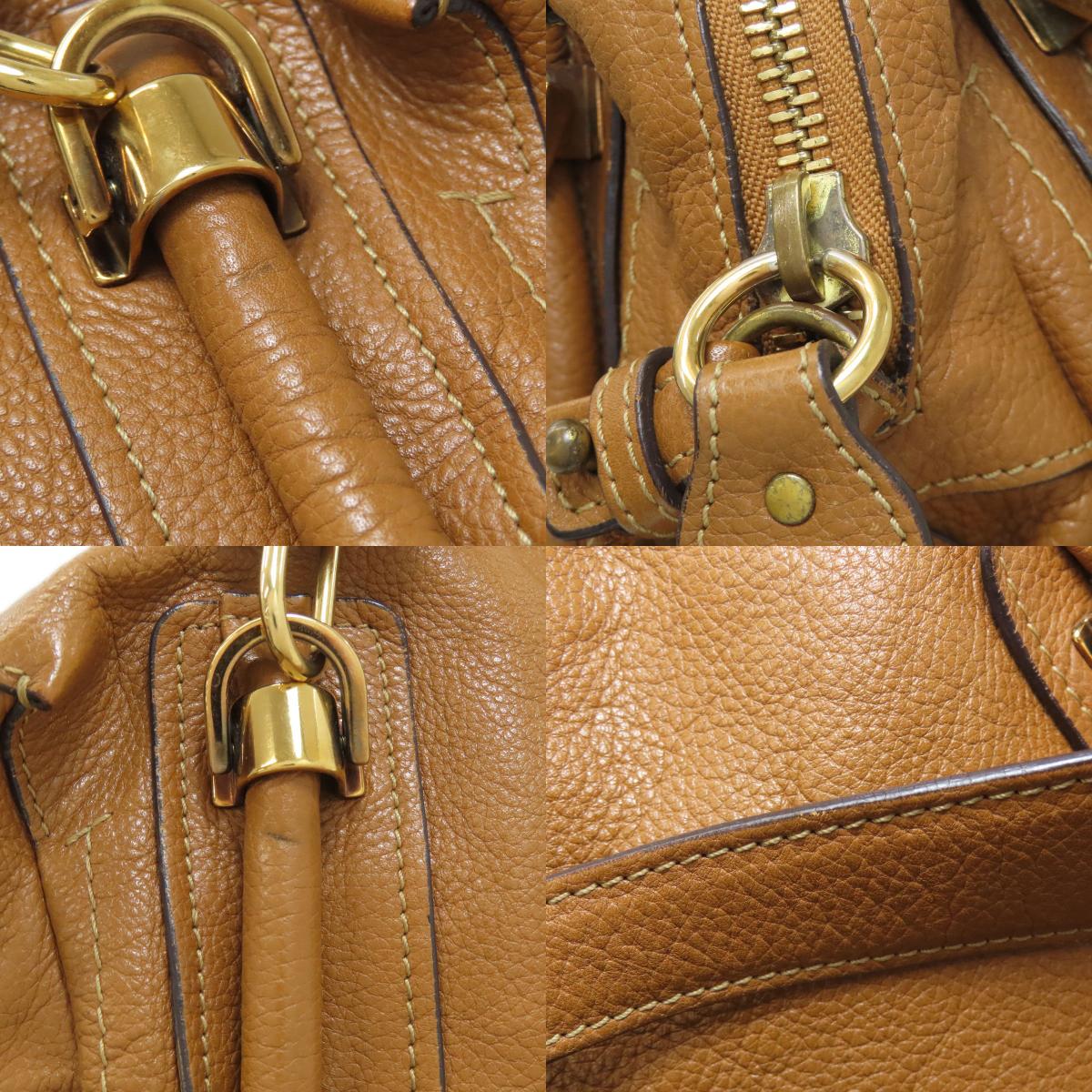 CHLOE クロエ パラティ 2WAY ハンドバッグ レザー レディース 中古
