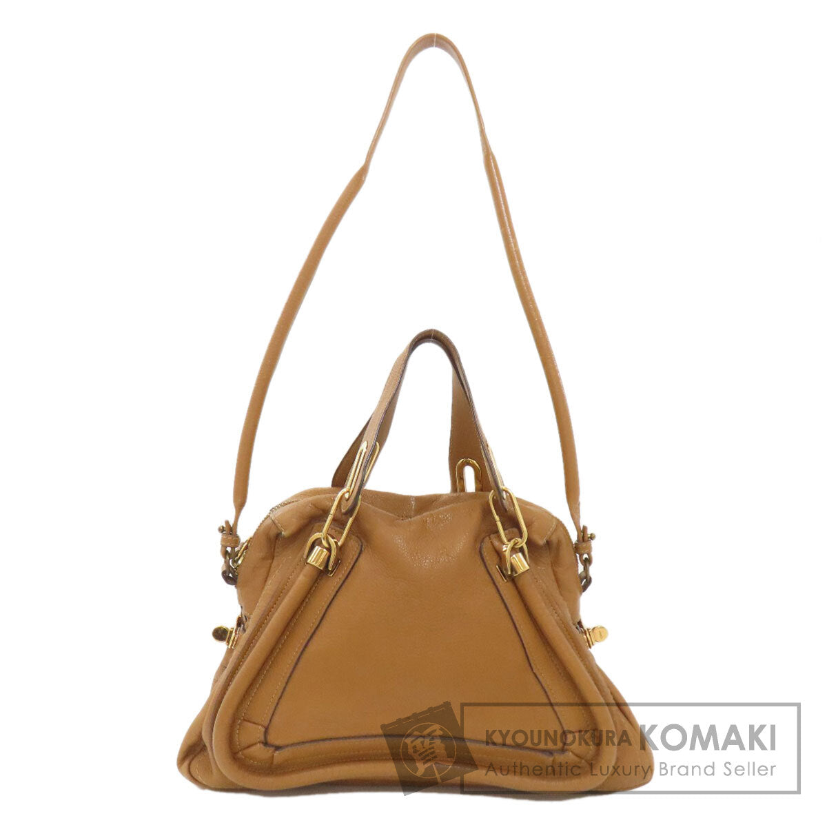 CHLOE クロエ パラティ 2WAY ハンドバッグ レザー レディース 中古