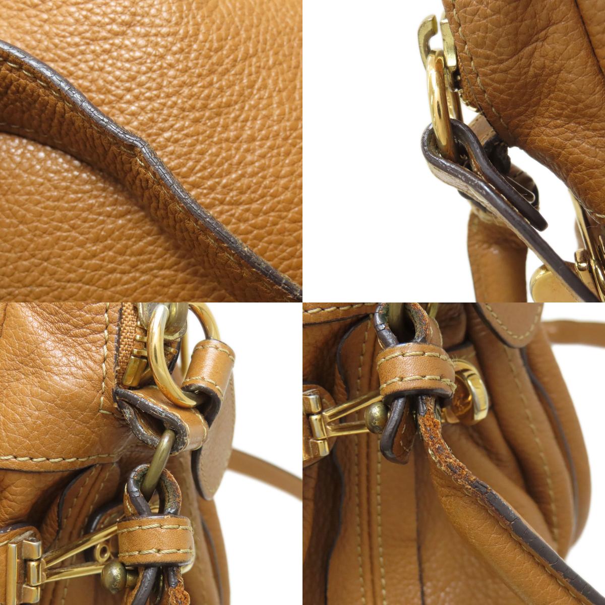 CHLOE クロエ パラティ 2WAY ハンドバッグ レザー レディース 中古