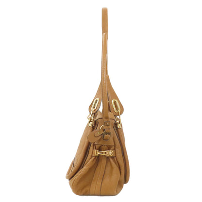 CHLOE クロエ パラティ 2WAY ハンドバッグ レザー レディース 中古