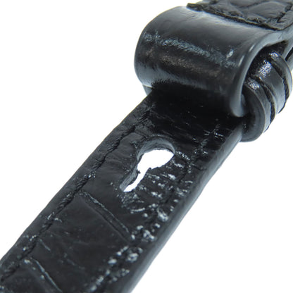 TODS トッズ 型押 ダブルT 2WAY ハンドバッグ レザー レディース 中古