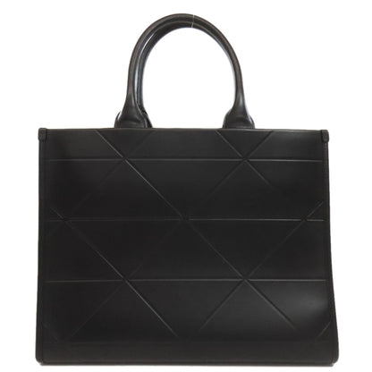 PRADA プラダ 1BA378 ロゴ シンボル ハンドバッグ カーフ レディース 中古