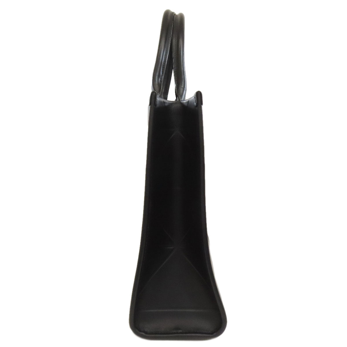 PRADA プラダ 1BA378 ロゴ シンボル ハンドバッグ カーフ レディース 中古