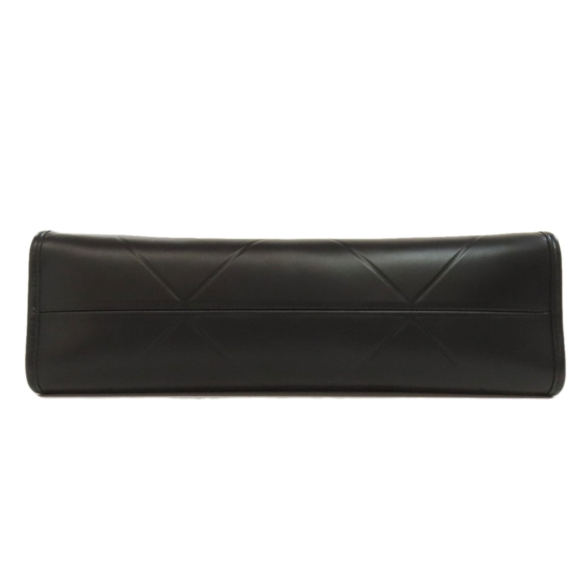PRADA プラダ 1BA378 ロゴ シンボル ハンドバッグ カーフ レディース 中古