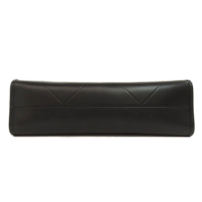 PRADA プラダ 1BA378 ロゴ シンボル ハンドバッグ カーフ レディース 中古