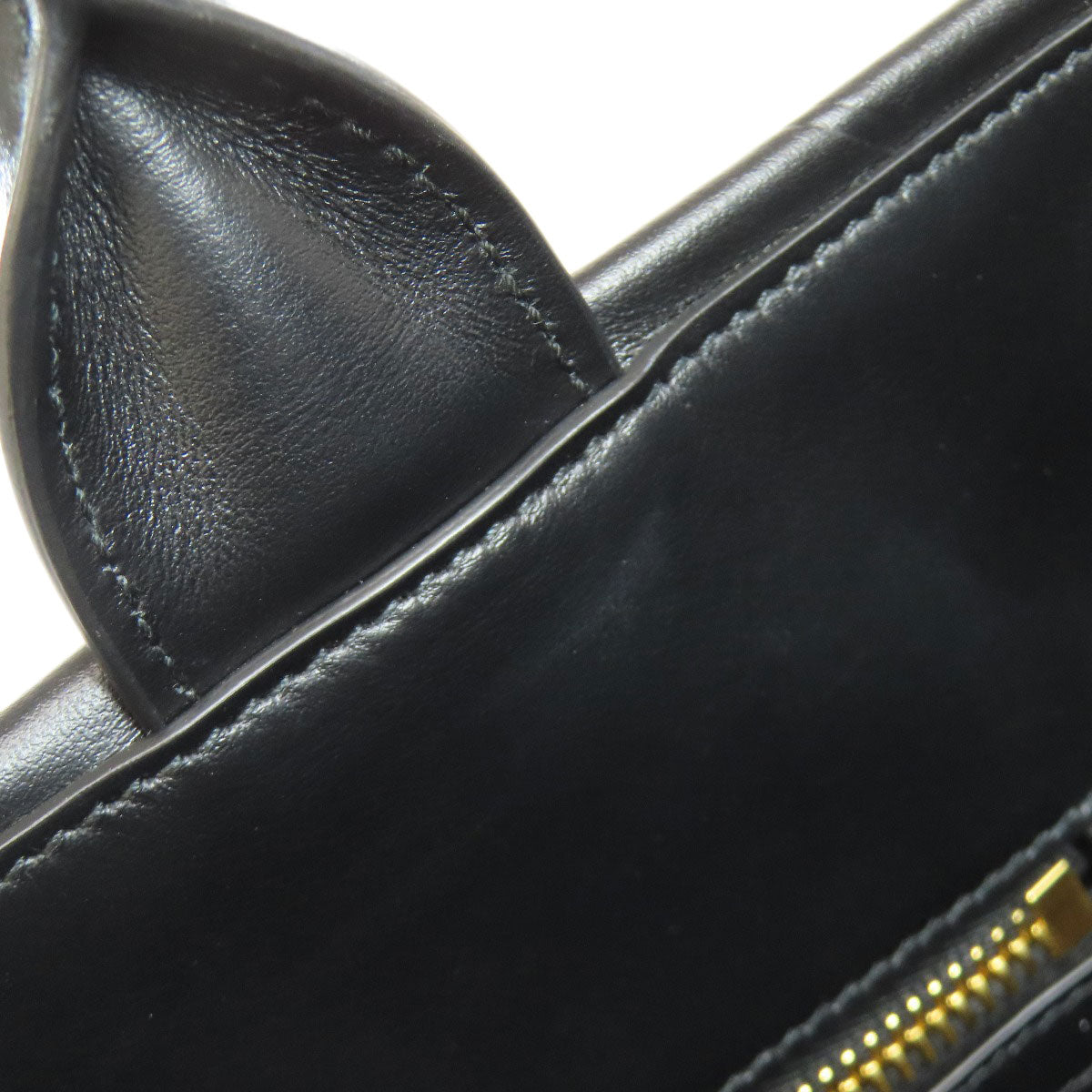 PRADA プラダ 1BA378 ロゴ シンボル ハンドバッグ カーフ レディース 中古