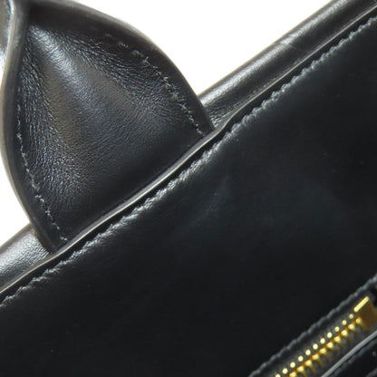 PRADA プラダ 1BA378 ロゴ シンボル ハンドバッグ カーフ レディース 中古