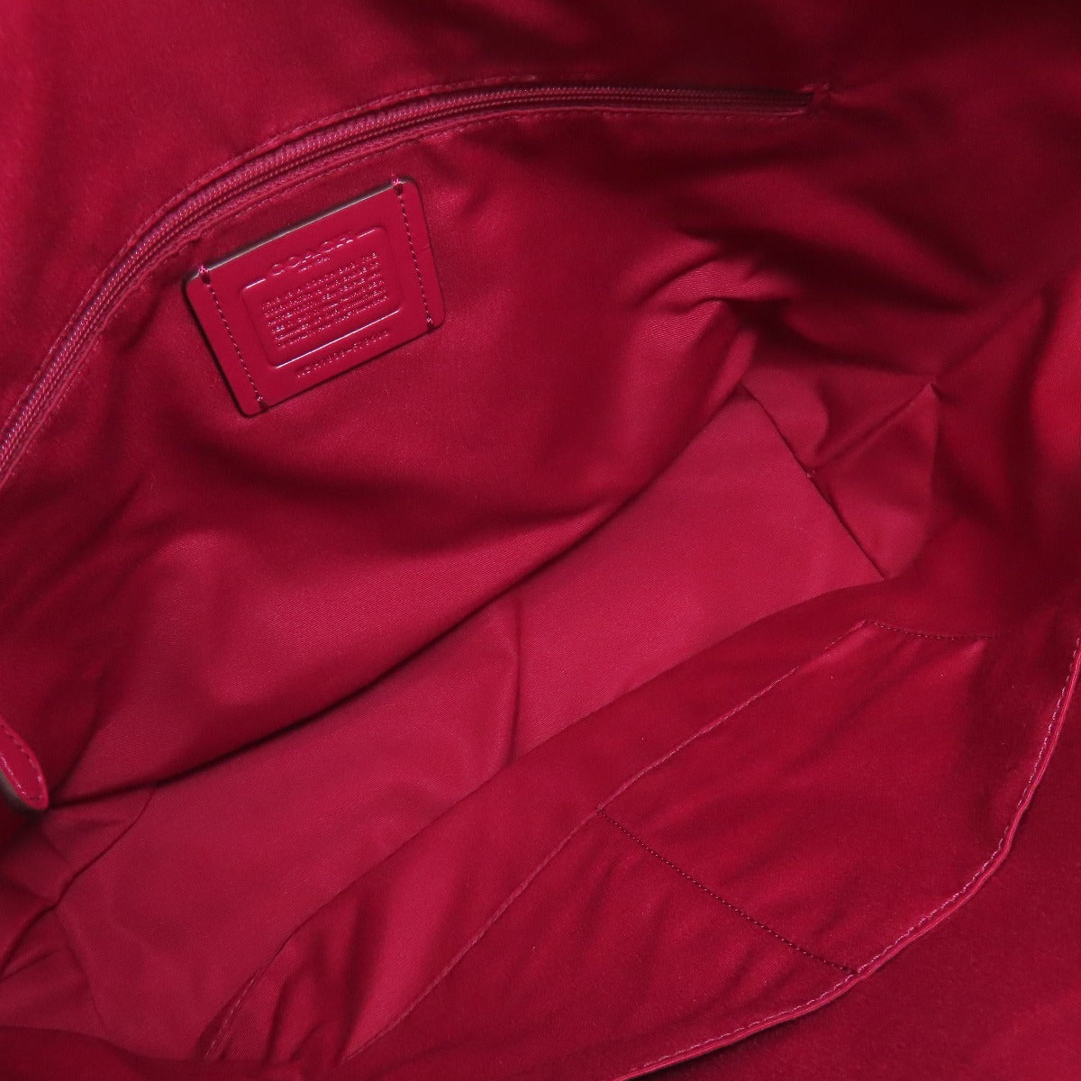 COACH コーチ F79608 ギャラリー トートバッグ PVC レディース 中古