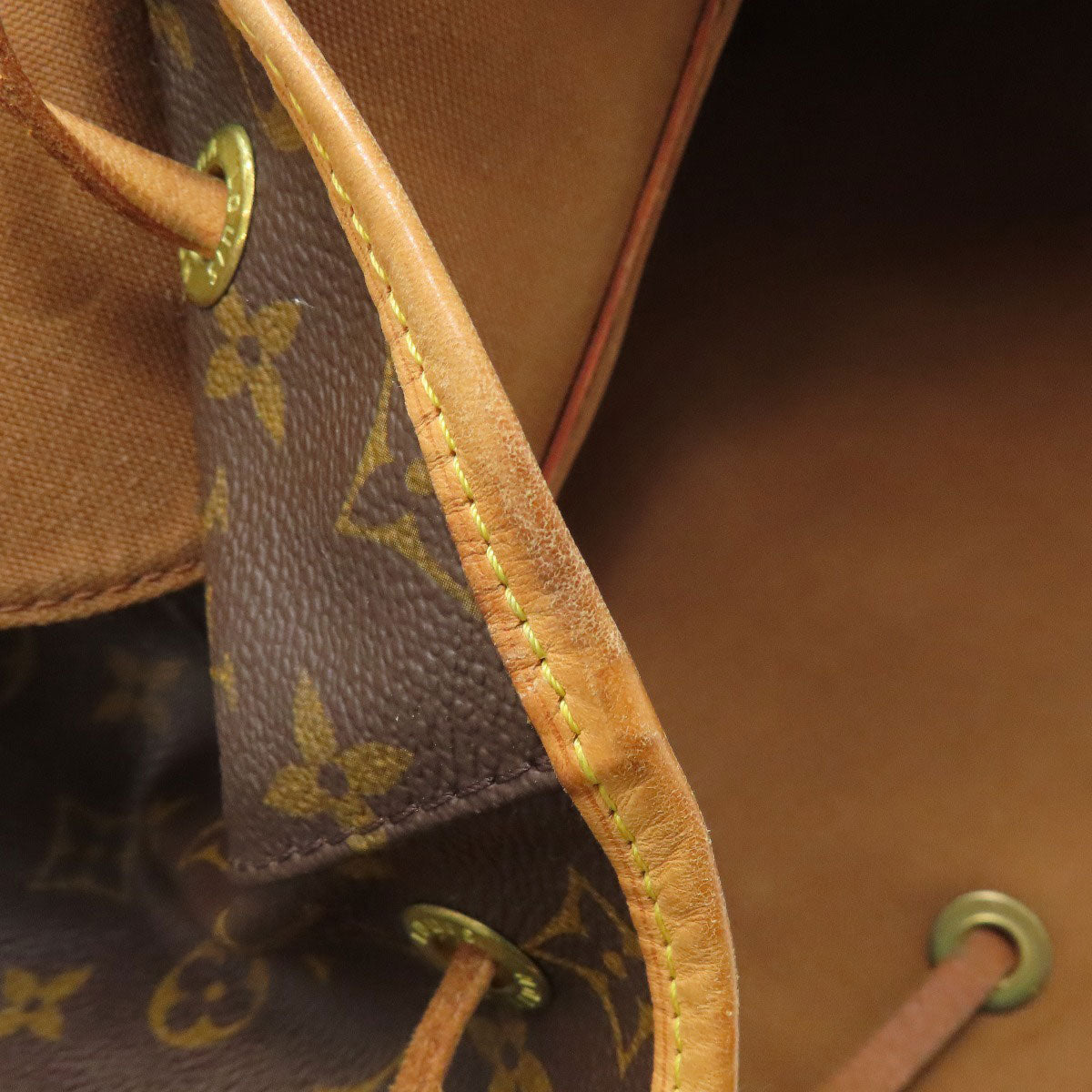 LOUIS VUITTON ルイヴィトン M51135 モンスリGM リュック・デイパック モノグラムキャンバス レディース 中古