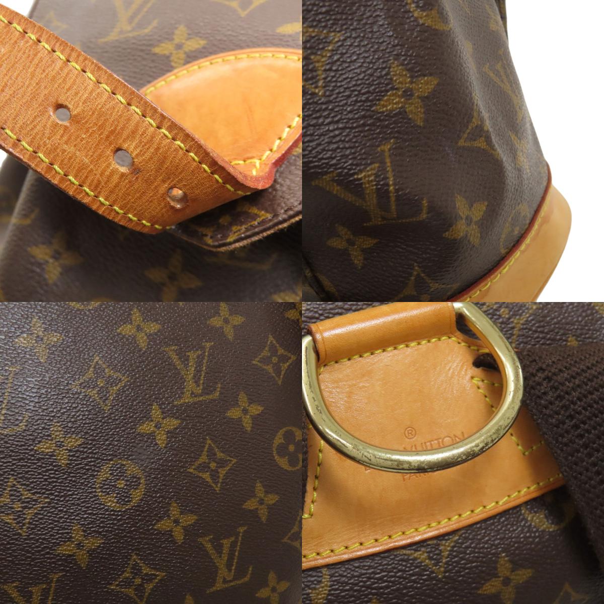 LOUIS VUITTON ルイヴィトン M51135 モンスリGM リュック・デイパック モノグラムキャンバス レディース 中古