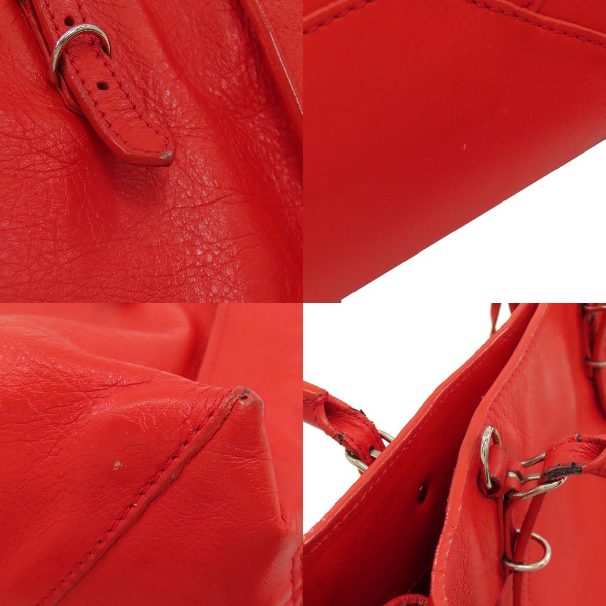 BALENCIAGA バレンシアガ 305572 ペーパーミニ 2WAY ハンドバッグ カーフ レディース 中古