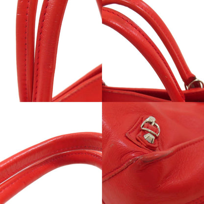 BALENCIAGA バレンシアガ 305572 ペーパーミニ 2WAY ハンドバッグ カーフ レディース 中古