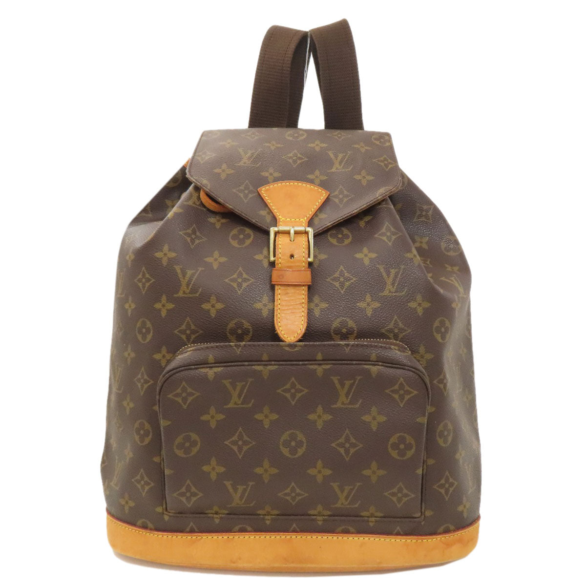 LOUIS VUITTON ルイヴィトン M51135 モンスリGM リュック・デイパック モノグラムキャンバス レディース 中古