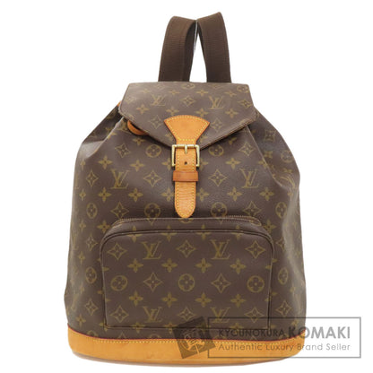 LOUIS VUITTON ルイヴィトン M51135 モンスリGM リュック・デイパック モノグラムキャンバス レディース 中古