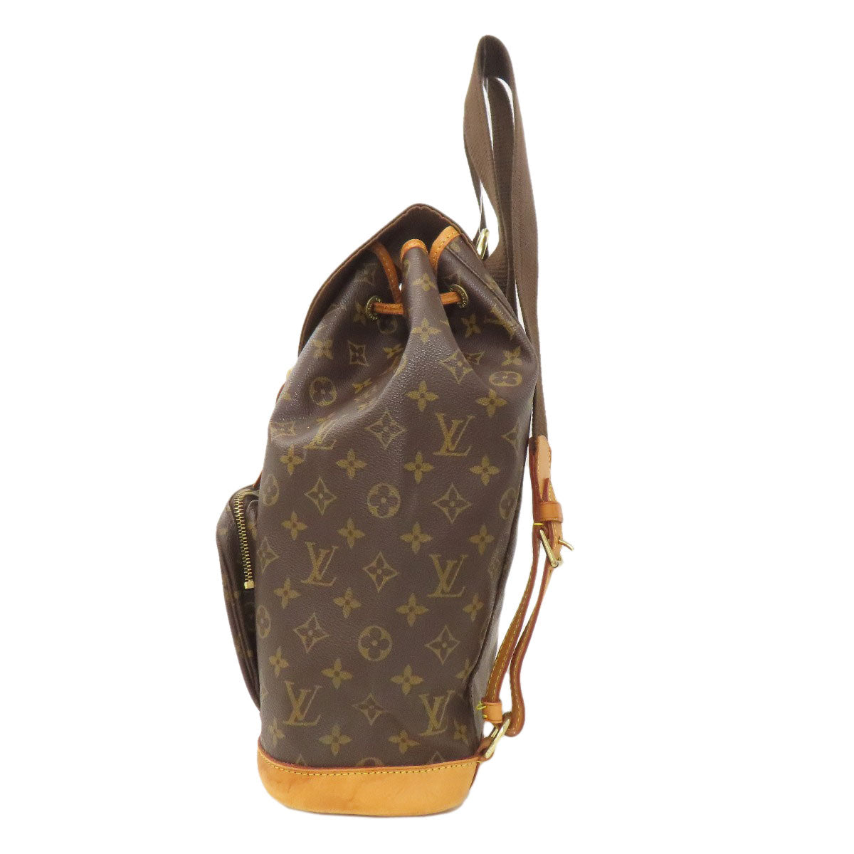 LOUIS VUITTON ルイヴィトン M51135 モンスリGM リュック・デイパック モノグラムキャンバス レディース 中古