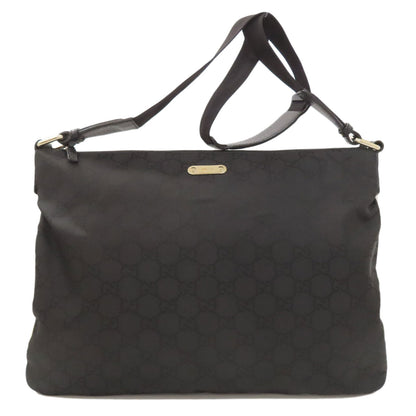 GUCCI グッチ 190628 アウトレット GG ショルダーバッグ ナイロン レディース 中古