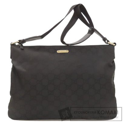 GUCCI グッチ 190628 アウトレット GG ショルダーバッグ ナイロン レディース 中古