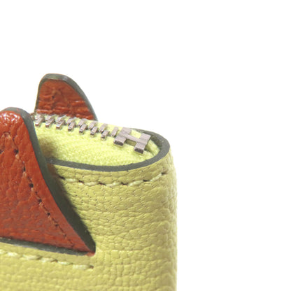 HERMES エルメス パドックウォレット シルバー金具 コインケース シェーブル レディース 中古