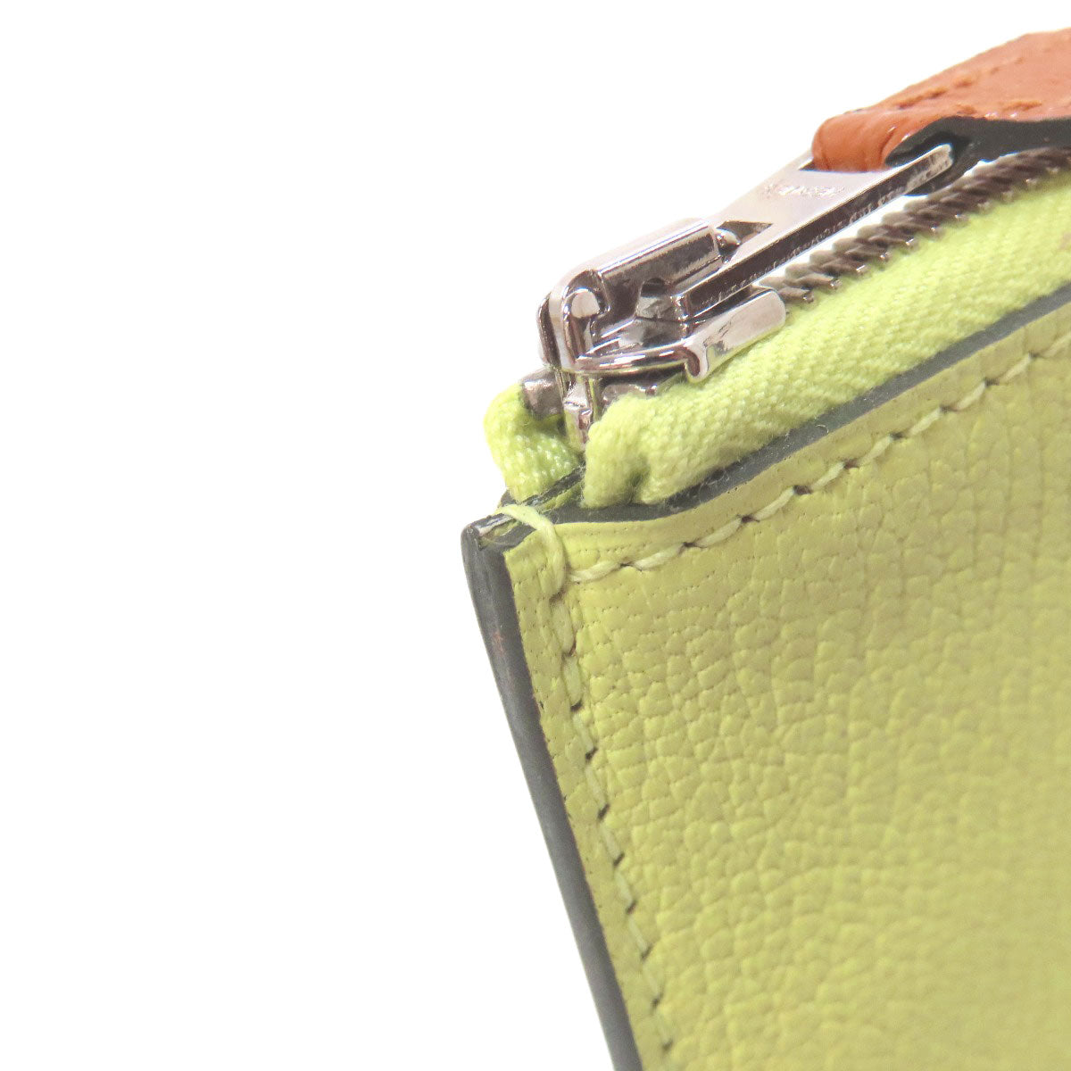 HERMES エルメス パドックウォレット シルバー金具 コインケース シェーブル レディース 中古